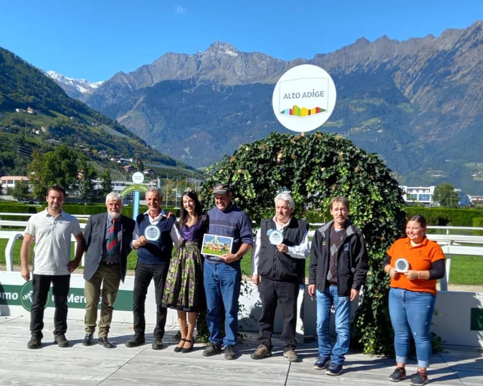 Landestrabrennen 2021 Siegerehrung Älterer Stuten