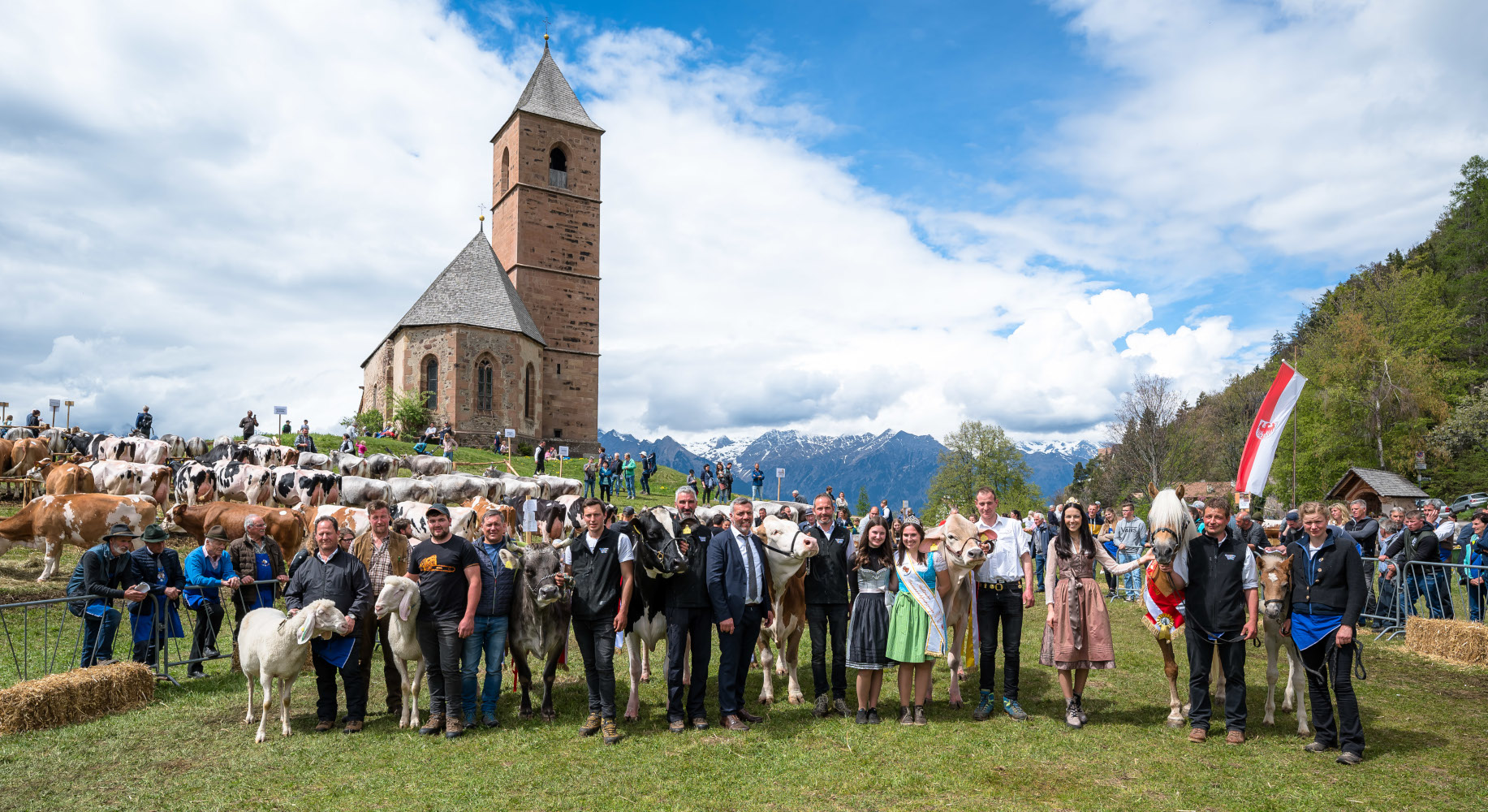 Gemeinsame Tierschau Hafling 2024