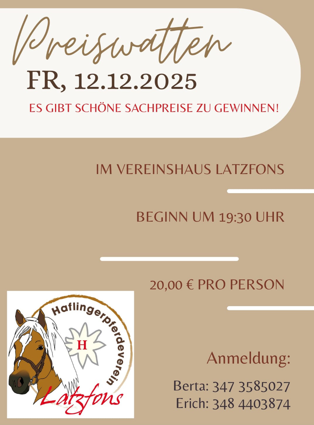 Preiswatten Latzfons 2025